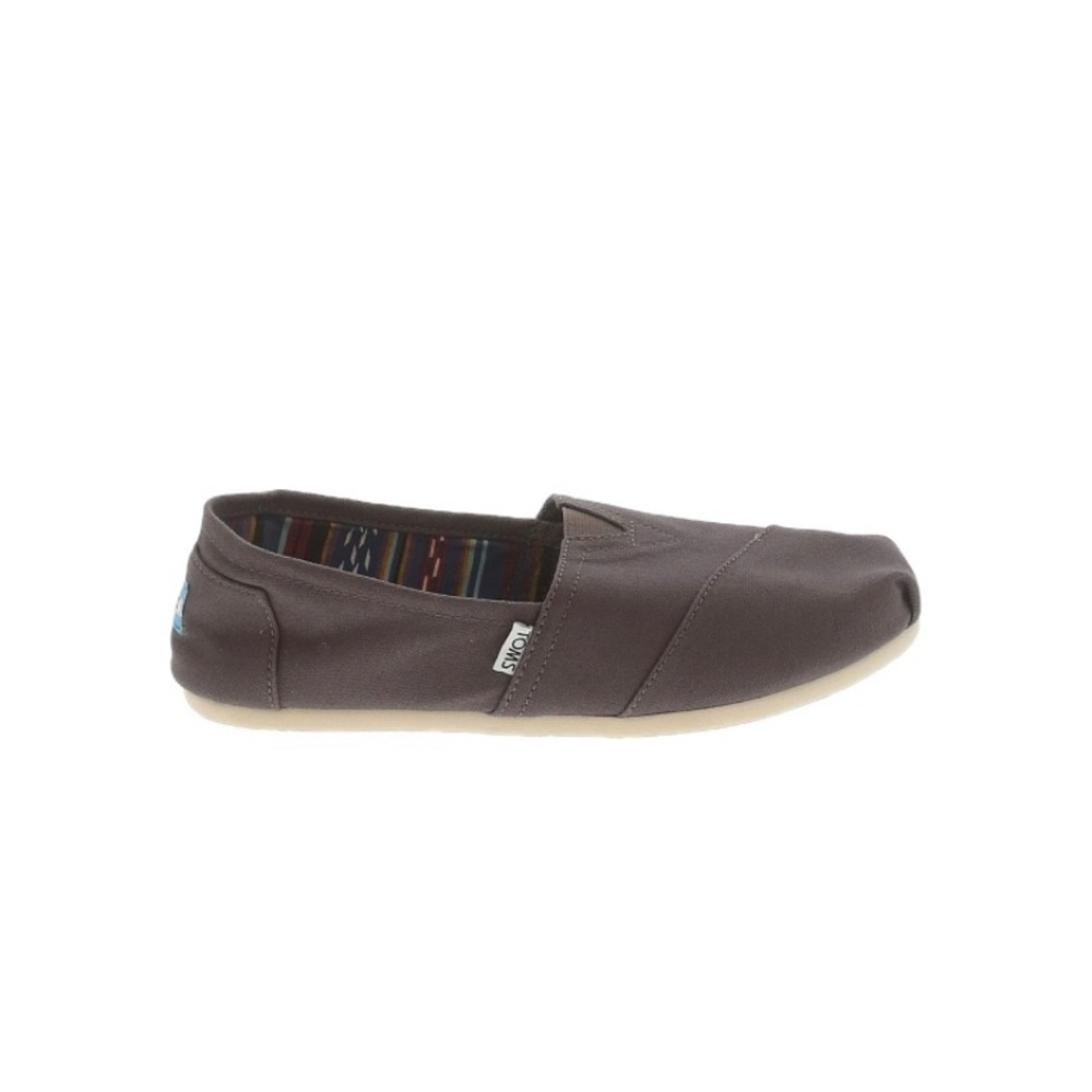 Tom’s size 10 grey flats like new